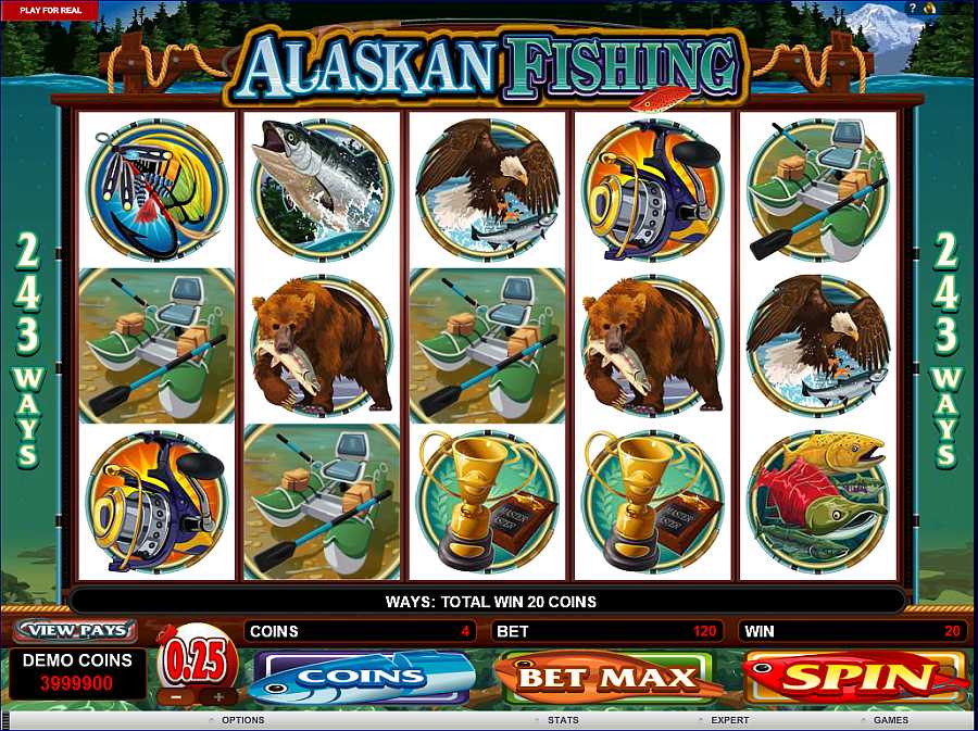 Alaskan Fishing Slot Machine Online