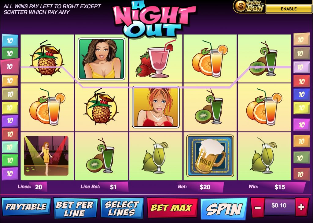 A Night Out Slot Machine Review