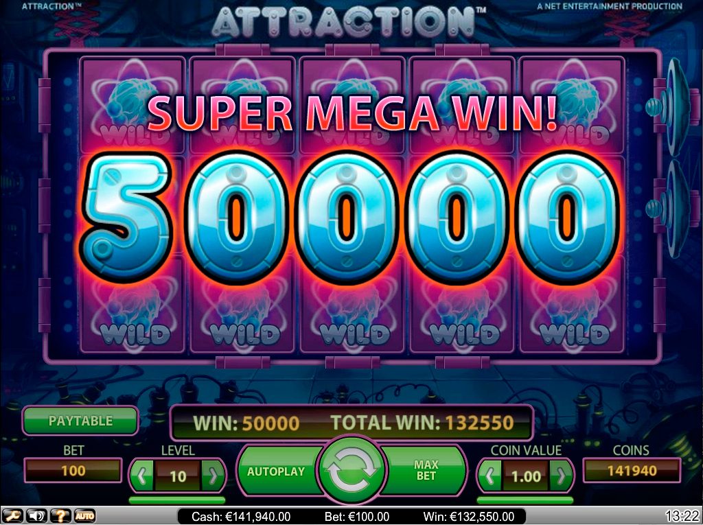 Attraction Slots win