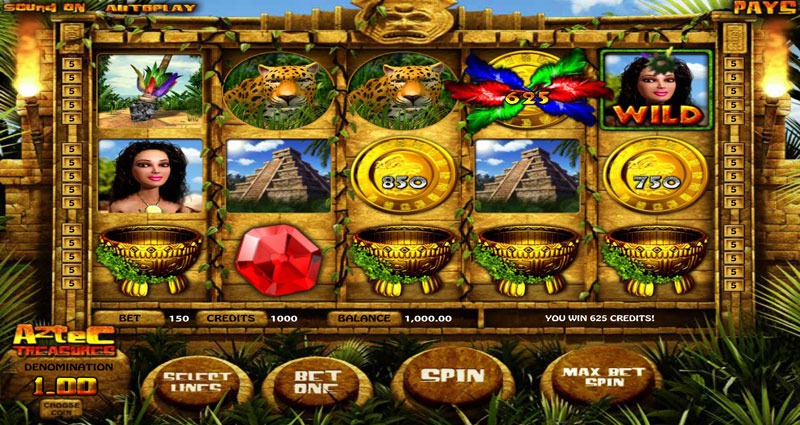 Aztec Treasure Slot Machine Review