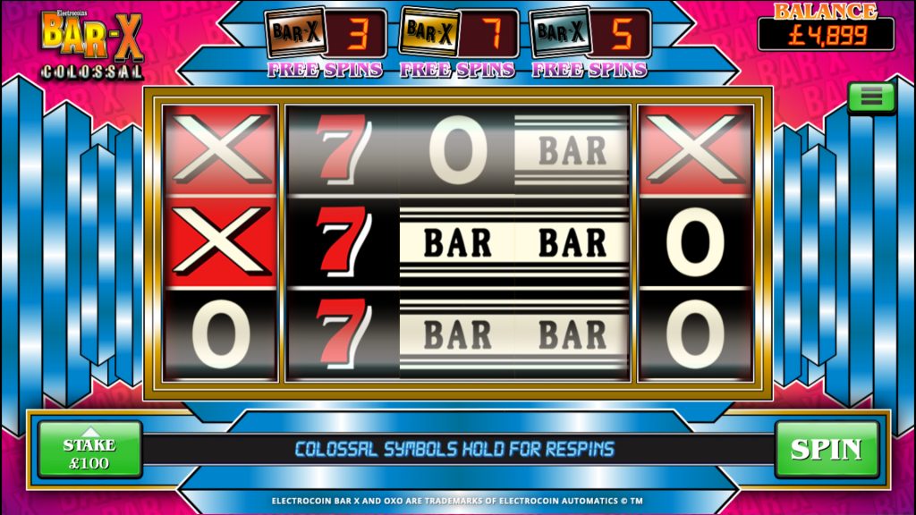 Bar X Slots