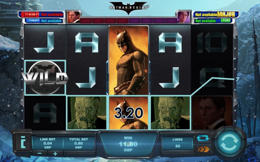 Batman Begins Slot Machine Review