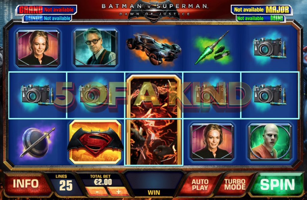 Batman v Superman: Dawn of Justice Slot Machine Review