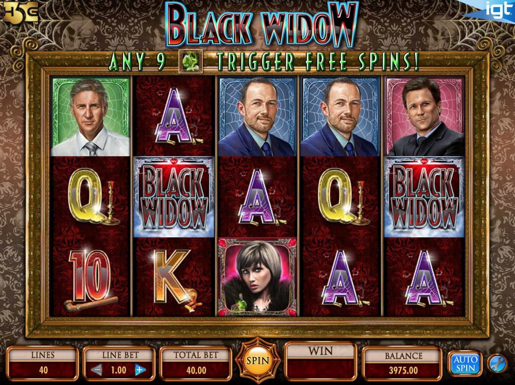 Black Widow Slot Machine Review