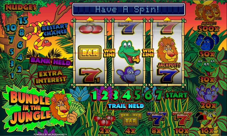 Bundle In The Jungle Slot Machine Online