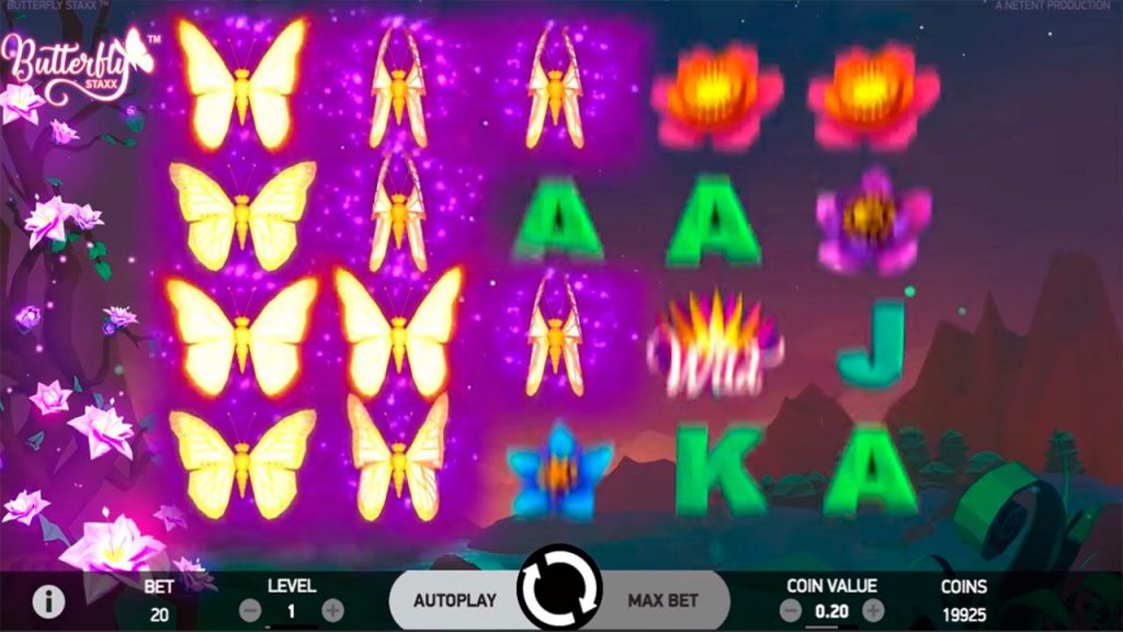 Butterfly Staxx Slot Machine Online