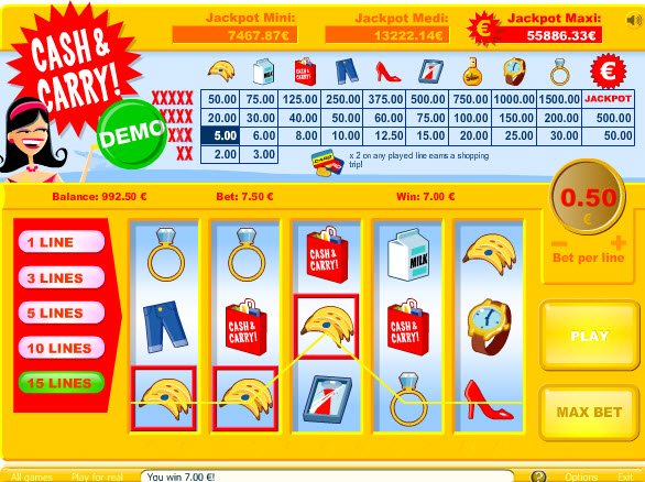 Cash and Carry Slot Game Online