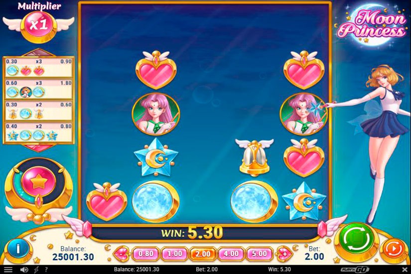 Moon Princess Slot Machine Review