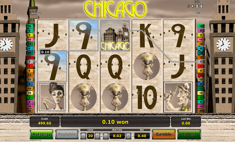 Chicago Slot Machine Online