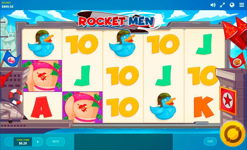 Rocket Men Slot Machine Online