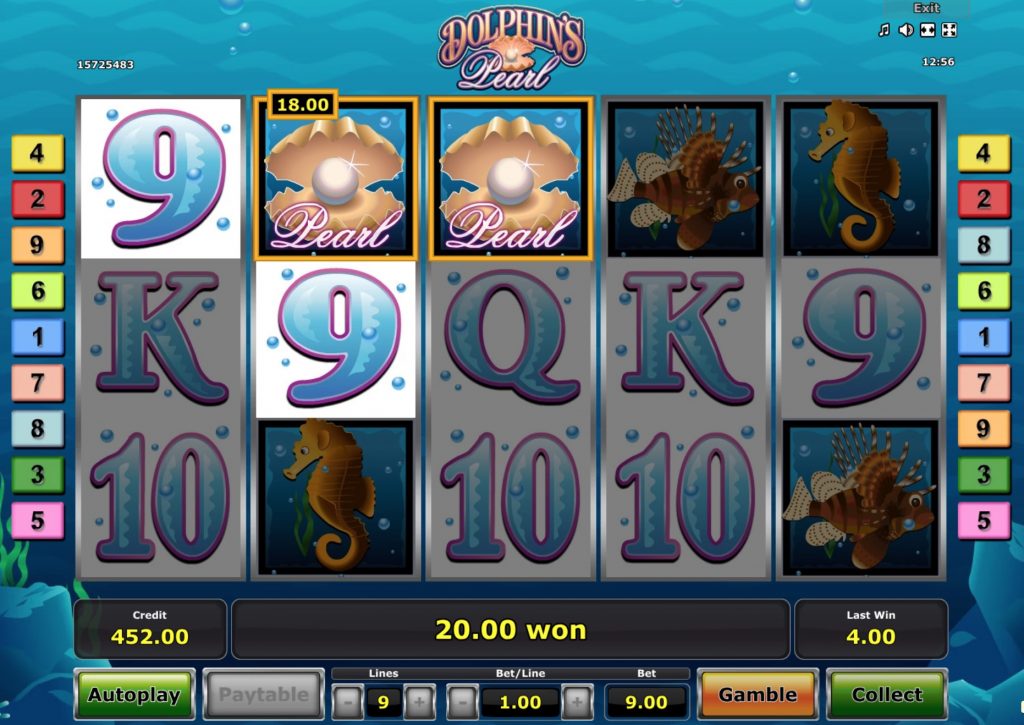 Dolphins Pearl Slot Machine