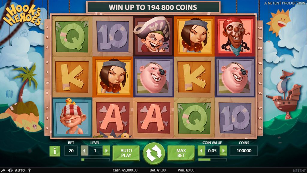 Hook's Heroes Slot