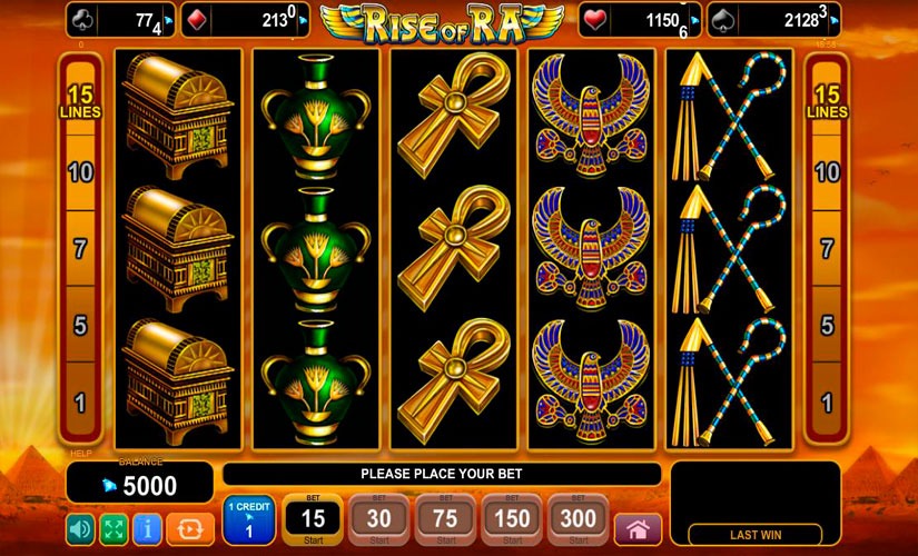 Rise of Ra Slot Machine Review