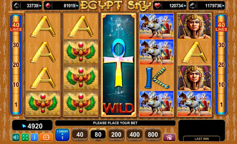 Egypt Sky Slot Machine Review