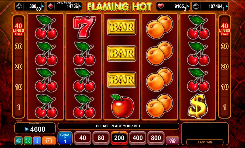 Flaming Hot Slot Machine Review
