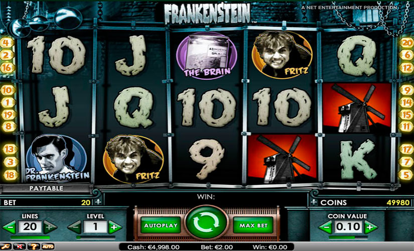 Frankenstein Slot Machine Review