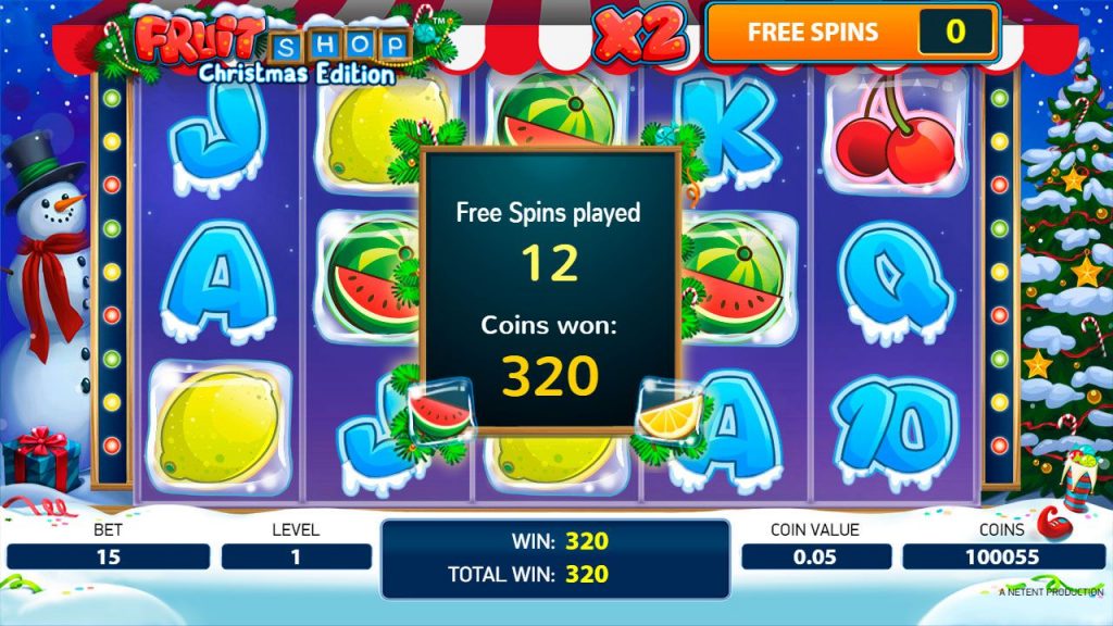 Fruit Shop Christmas Edition Slot