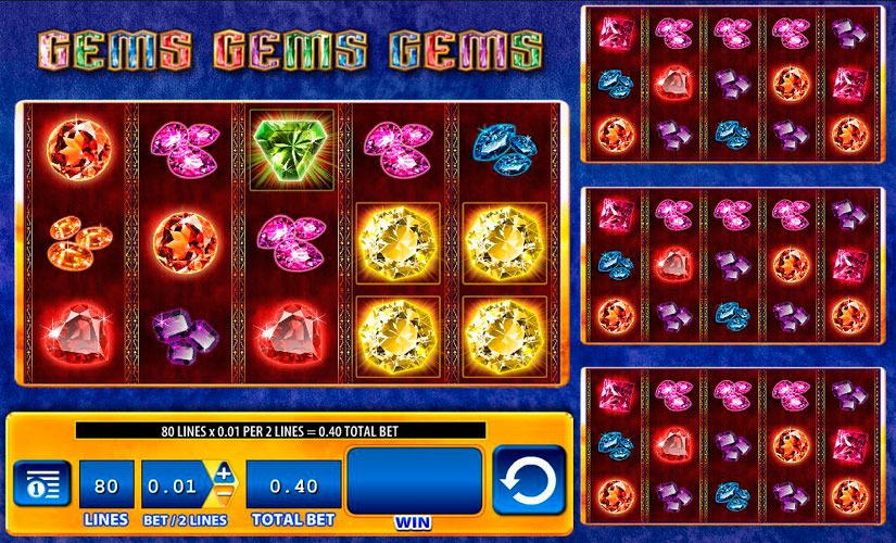 Gems Gems Gems Slot Machine Review