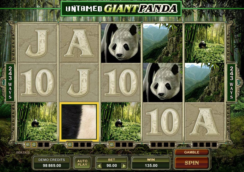 Untamed Giant Panda Slot Game Online