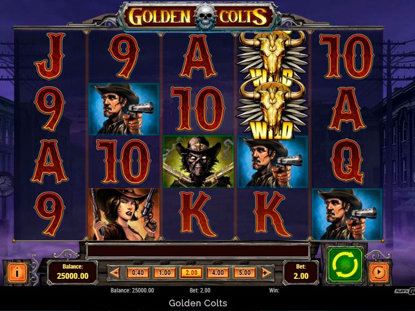 Golden Colts Slot Machine Review