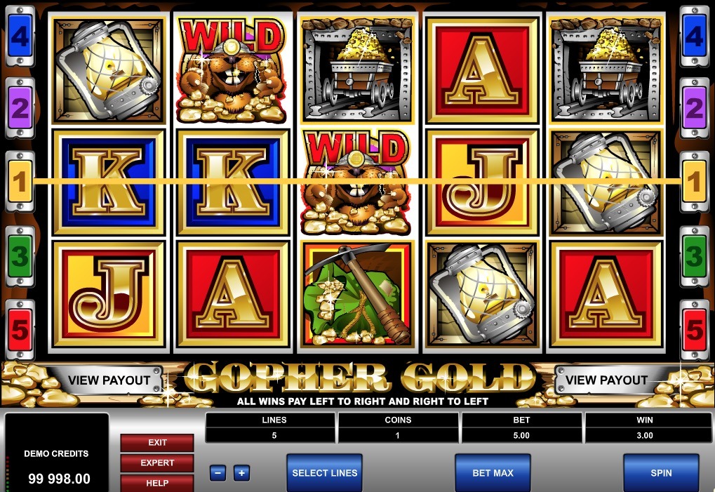 Gopher Gold Slot Game Online