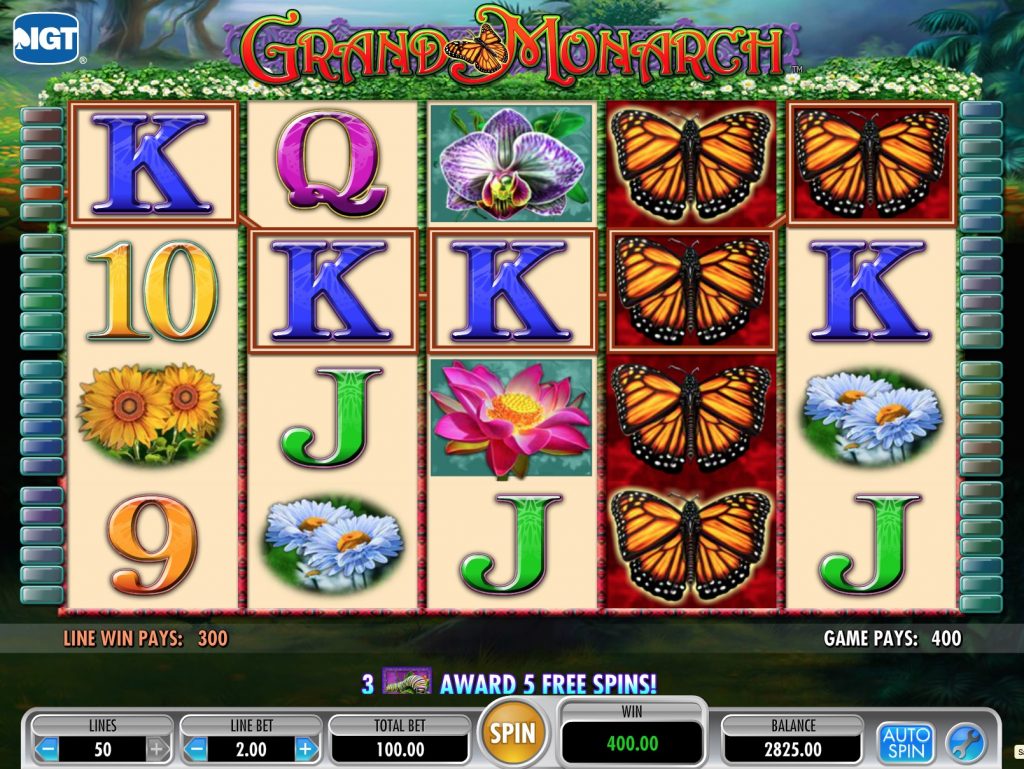 Grand Monarch Slot Machine Review