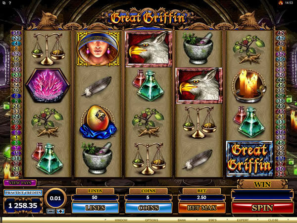 Great Griffin Slot Machine Online