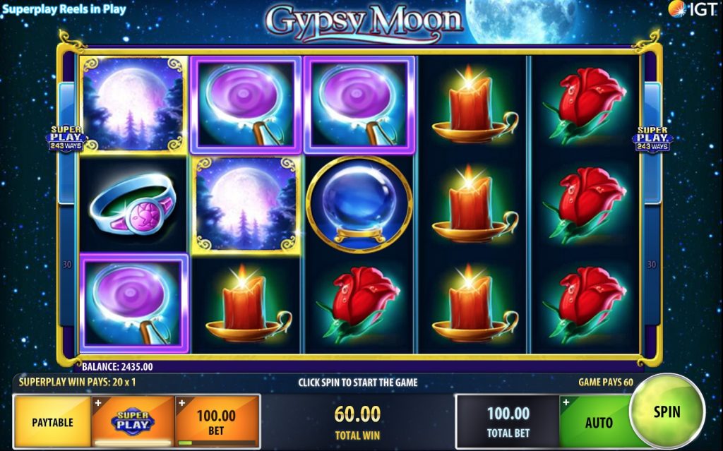 Gypsy Moon Slot Machine Review