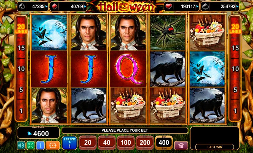 Halloween Slot Machine EGT