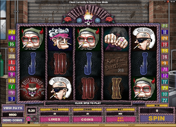Hell's Grannies Slot Game Online