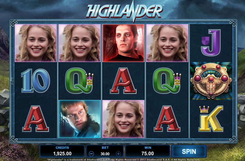 Highlander Slot Machine Review