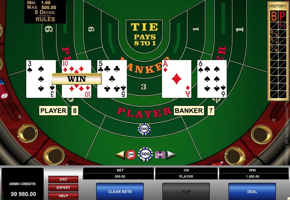 High Limit Baccarat Online