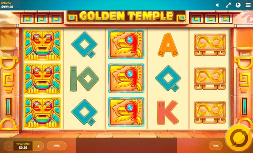 Temple Of Gold Slot Machine Online