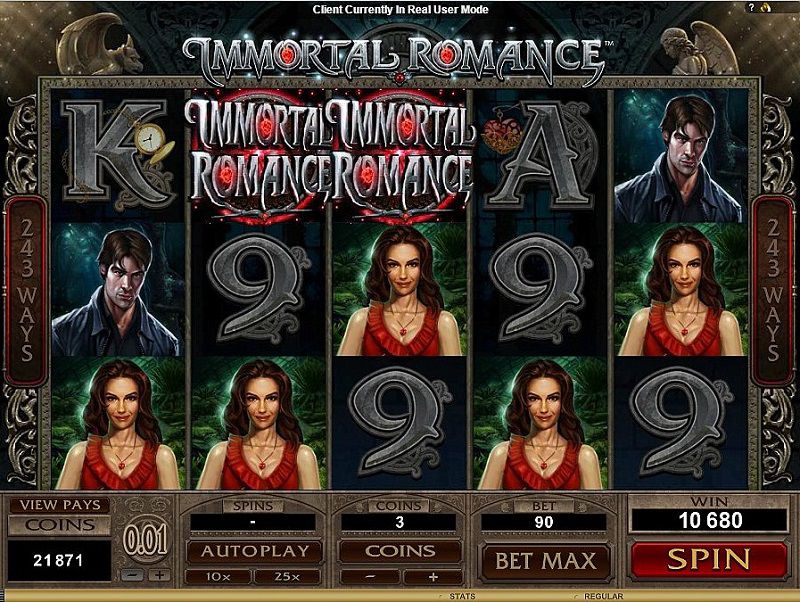 Immortal Romance Slot Game Online