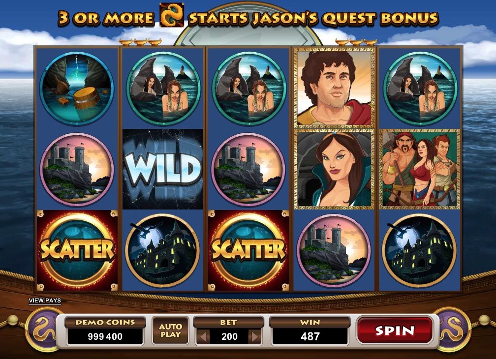 Jason And The Golden Fleece Slot Machine Online