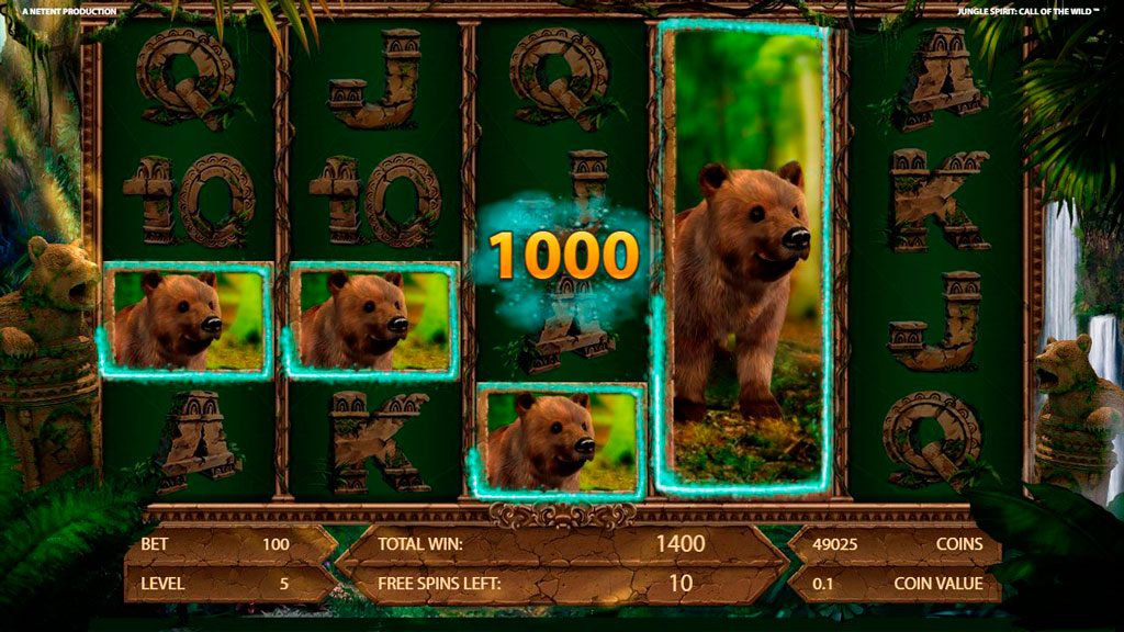 Jungle Spirit Call Of The Wild Slot