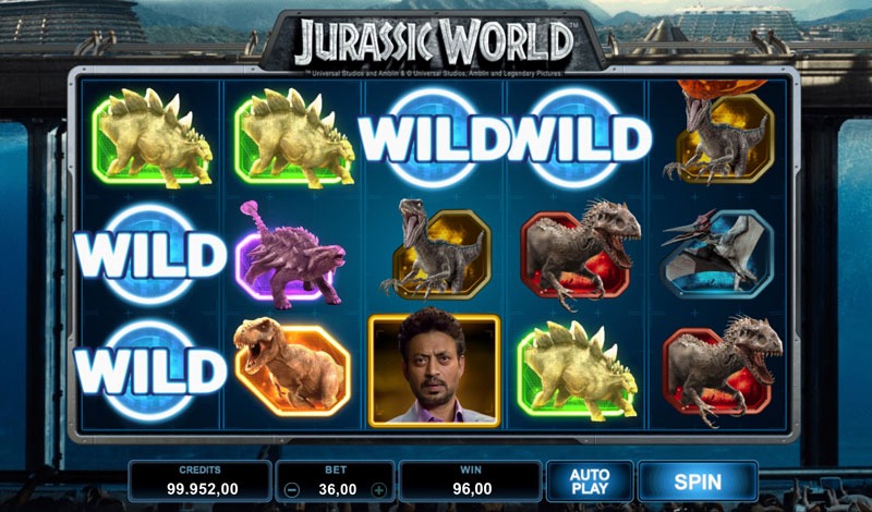 Jurassic World Slot Machine Review