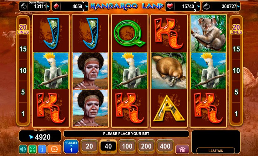 Kangaroo Land Slot Machine Review