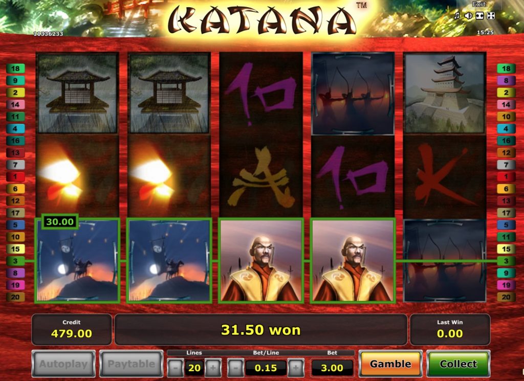 Katana Slot Machine Review