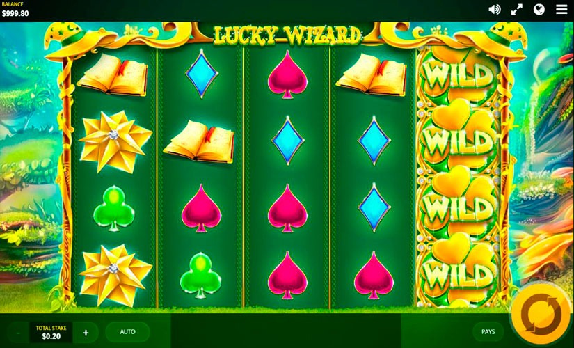 Lucky Wizard Slot Machine Online