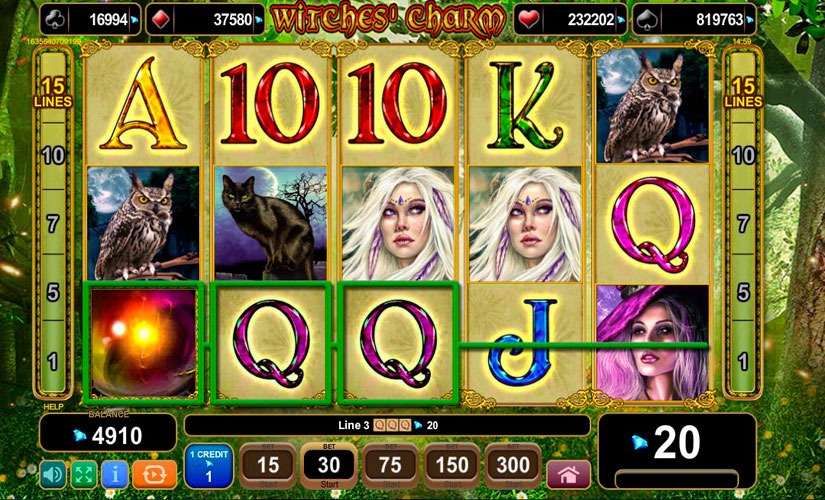 Witches Charm Slot Machine Review