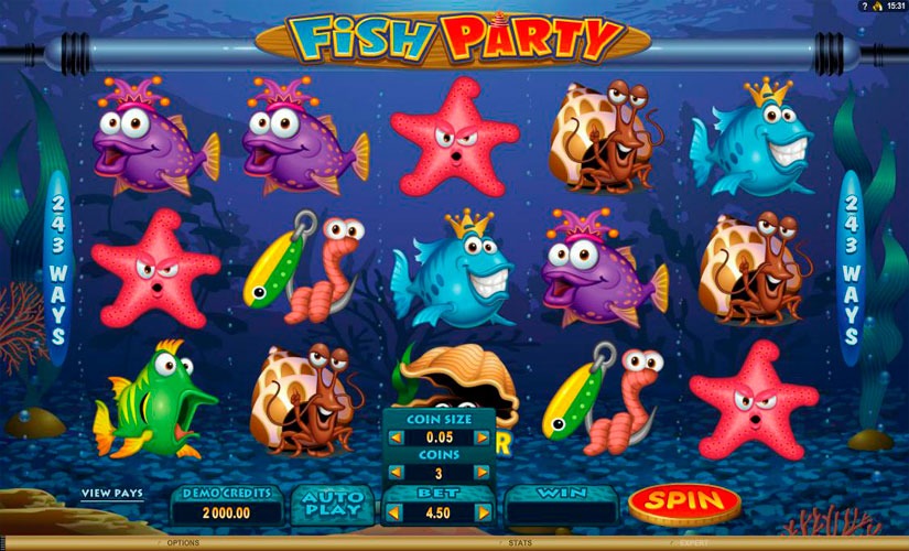 Fish Party Slot Machine Online