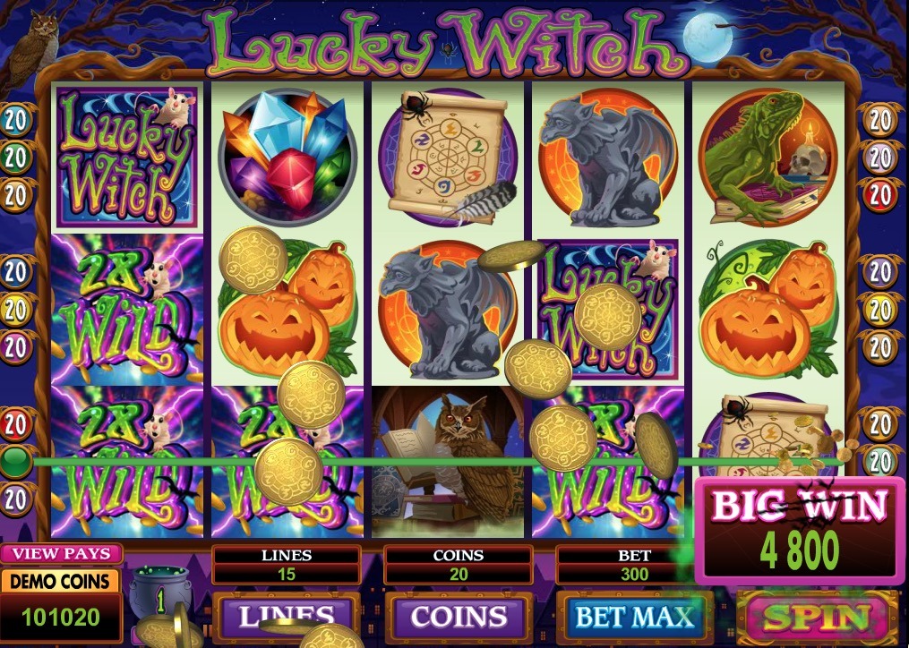 Lucky Witch Slot Game Online