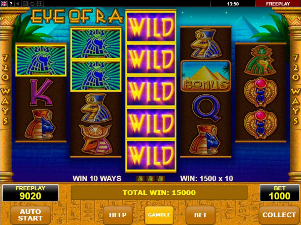 Eye Of Ra Slot Machine Review