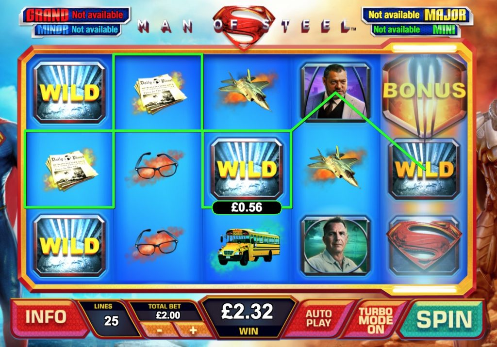 Man of Steel Slot Machine Review