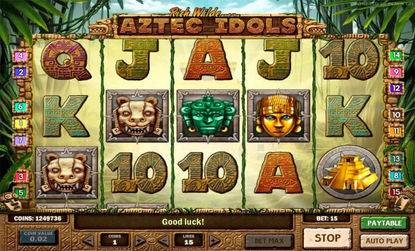 Aztec Idols Slot Machine Review