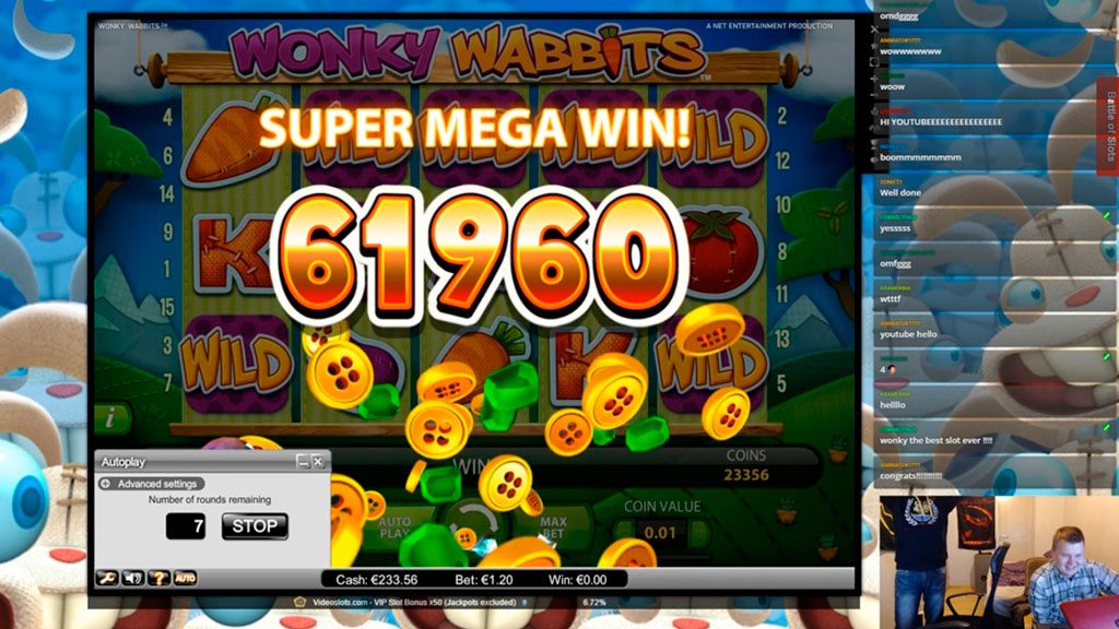 Wonky Wabbits Slot Machine Review