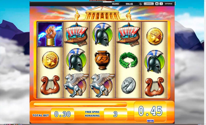 Zeus Slot Machine Review