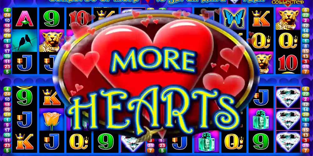 More Hearts Play Free or Real Money Slot Machine