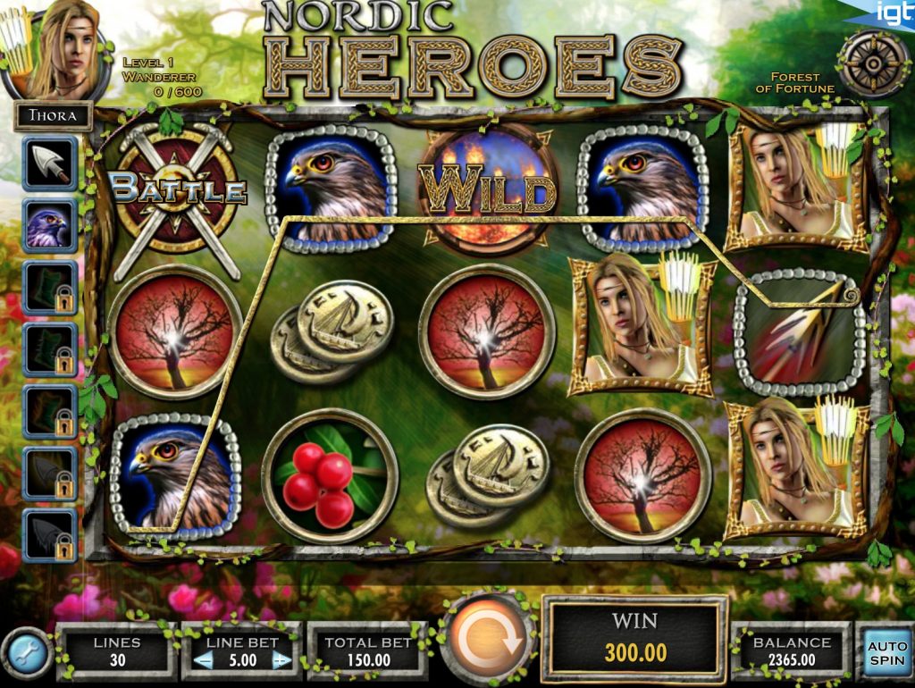 Nordic Heroes Slot Machine Review